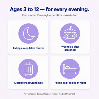 DreamyHelper Kids for ages 3 to 12